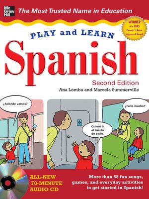 cover image of Play and Learn Spanish with Audio CD